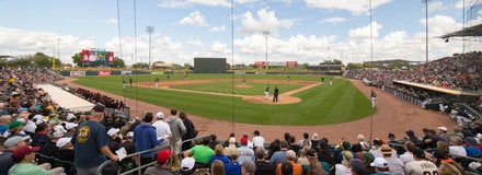 Seat view from Infield Box Gold