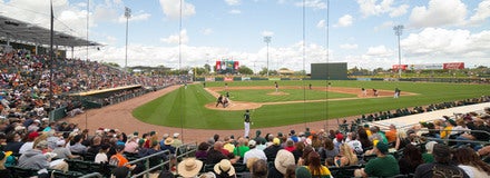 Seat view from Infield Box Gold