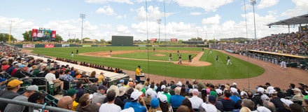 Seat view from Infield Box Gold
