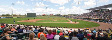 Seat view from Infield Box Gold