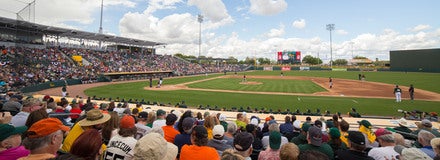 Seat view from Infield Box Gold