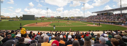 Seat view from Infield Box Gold