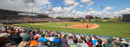 Seat view from Infield Box Gold