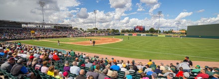 Seat view from Infield Box Gold
