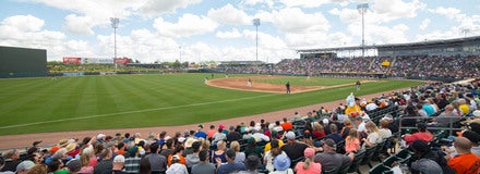 Seat view from Infield Box Gold