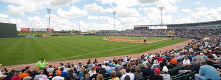 Seat view from Infield Box Gold