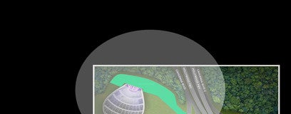 Seat view from Lot A Blue