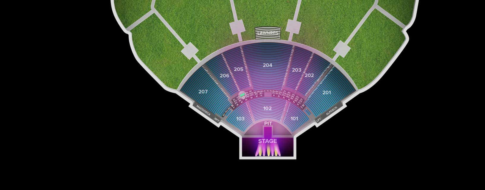 Seat view from Box