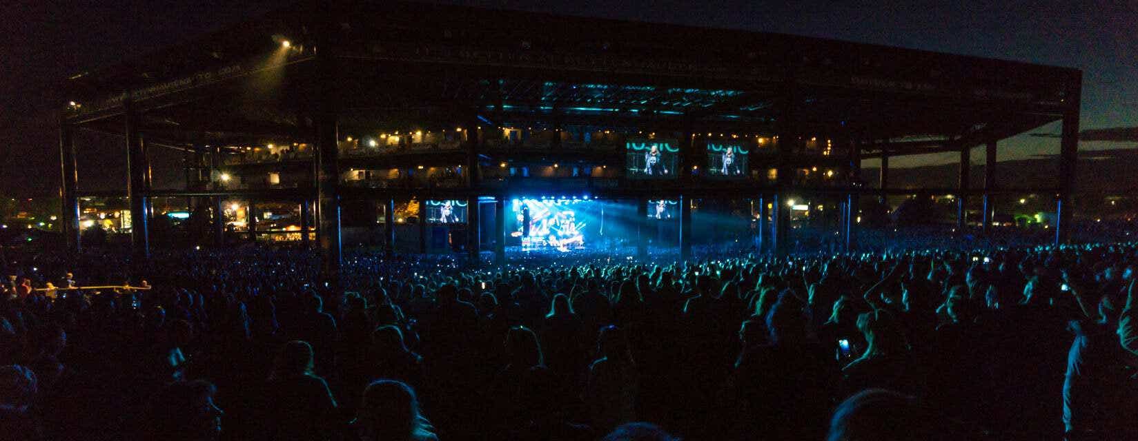 Seat view from Vintage Credit Union Lawn