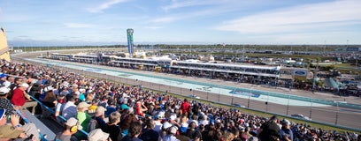 Seat view from Front Stretch West