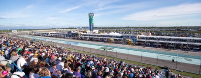 Seat view from Front Stretch West