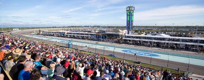 Seat view from Start Finish