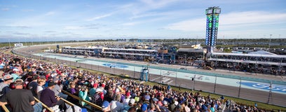 Seat view from Start Finish