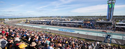 Seat view from Start Finish