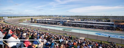 Seat view from Start Finish