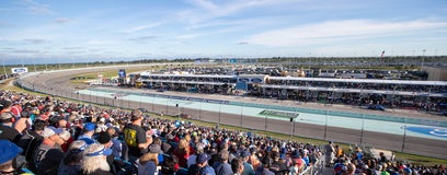 Seat view from Start Finish