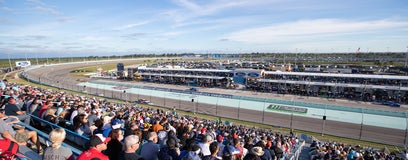 Seat view from Front Stretch East