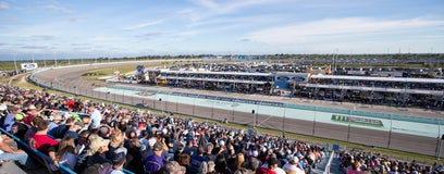 Seat view from Front Stretch East