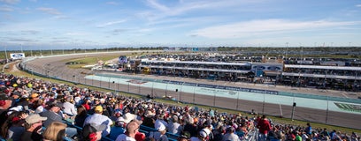 Seat view from Front Stretch East