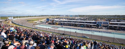 Seat view from Front Stretch East