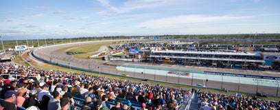 Seat view from Front Stretch East