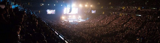 Seat view from Club