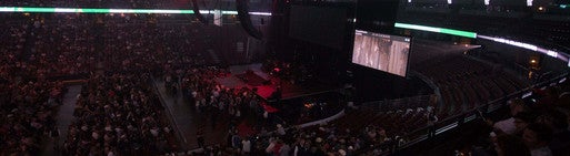 Seat view from Club