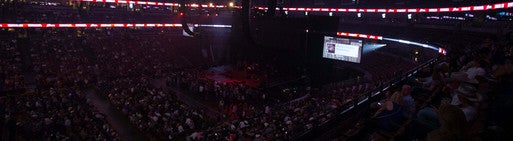 Seat view from Club