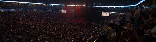 Seat view from Club