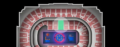 Seat view from Plaza