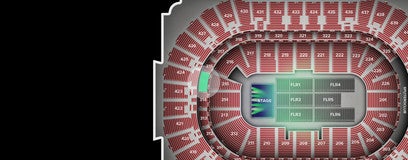 Seat view from Club