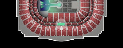 Seat view from Club