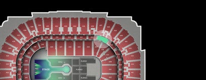 Seat view from Club
