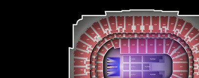 Seat view from Standing Room Only
