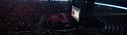 Seat view from Club