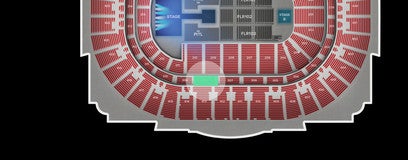 Seat view from Club