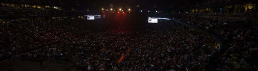 Seat view from Club