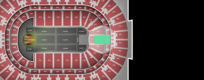 Seat view from Plaza