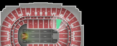 Seat view from Plaza