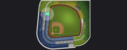 Seat view from General Admission