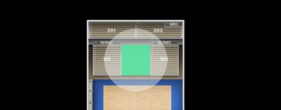 Seat view from Lower Chairback
