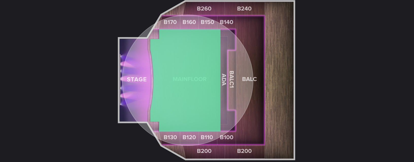 Seat view from Floor