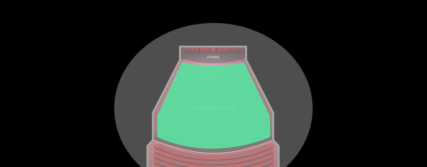 Seat view from Orchestra