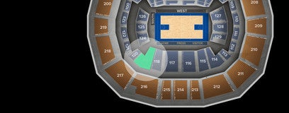 Seat view from Lower