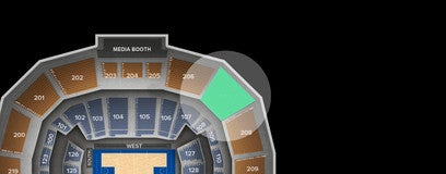 Seat view from Upper