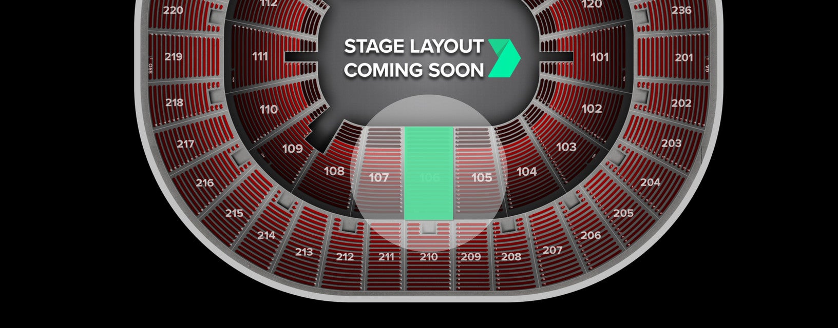 Seat view from Lower