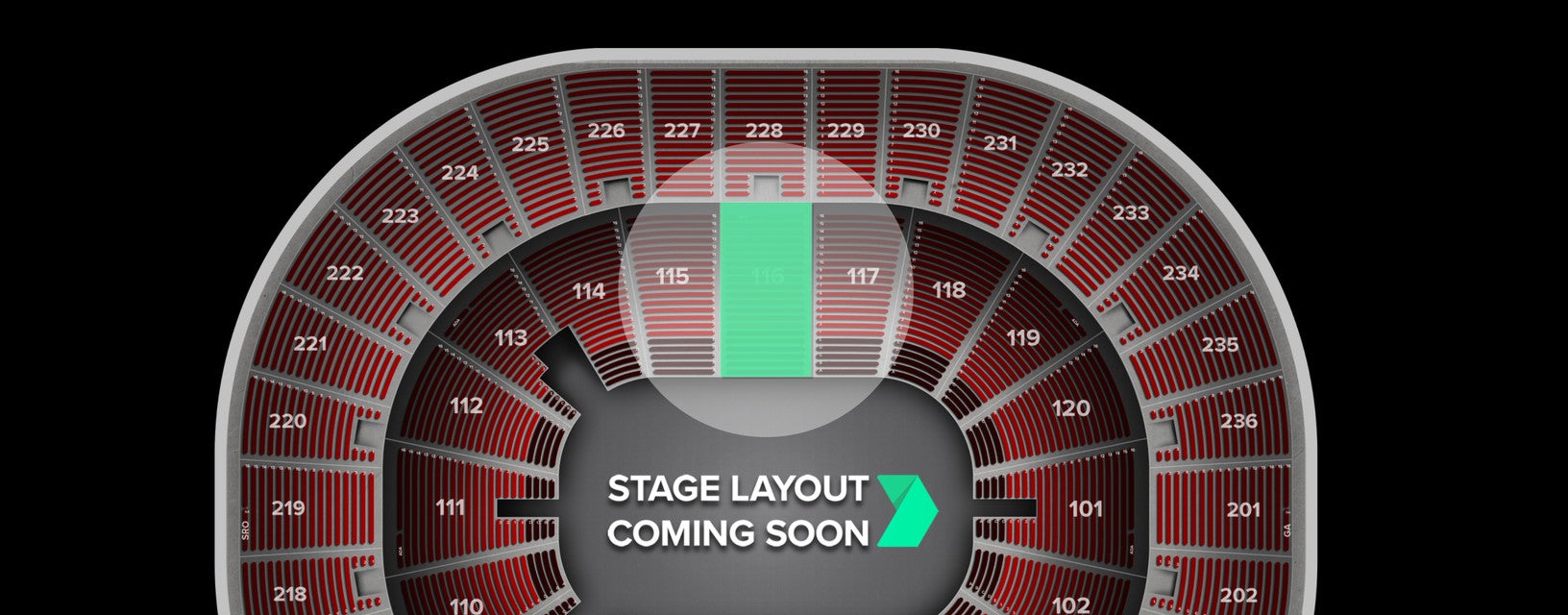 Seat view from Lower