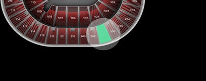 Seat view from Upper