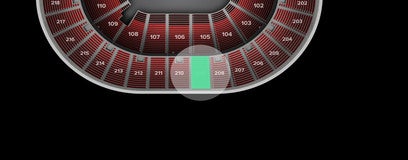 Seat view from Upper