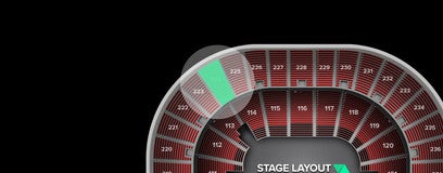 Seat view from Upper